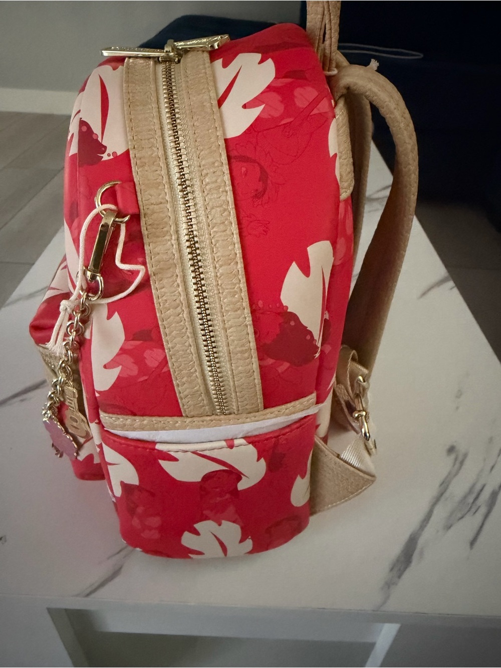Loungefly Disney Lilo & Stitch Charm backpack - Picture 2 of 5